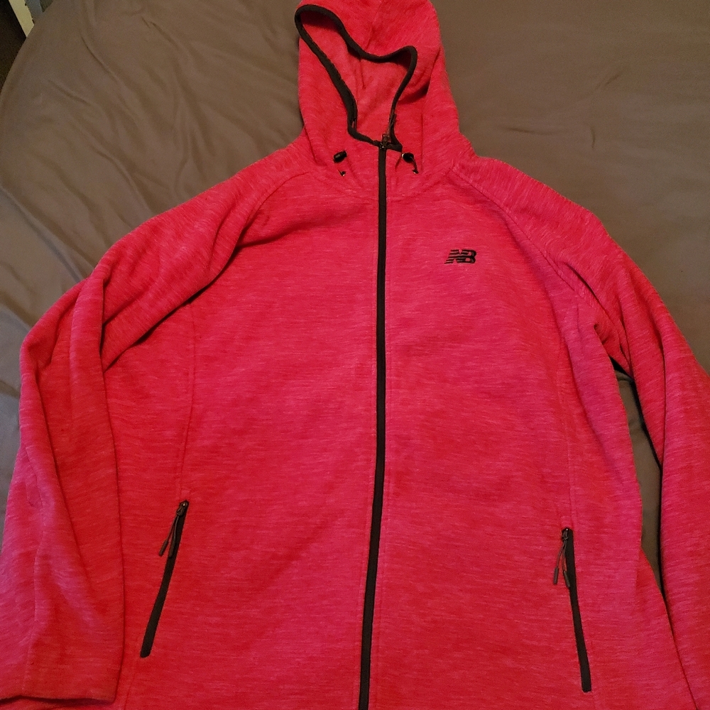 Women's Plus Size New Balance Fleece Zip Hoodie